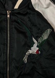 Embroidered Bomber Jacket