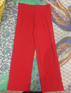 brand New Red Beautiful Trouser