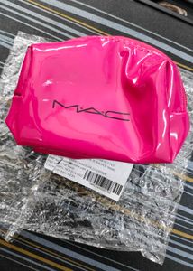 MAC Pink Cosmetic small pouch