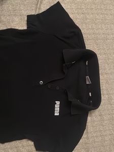 Puma Black Polo T-Shirt