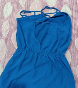 Blue Party Dress Small Size