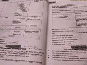 Physical Education Class XII Booklet