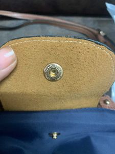 Longchamp Navy Blue Crossbody Bag