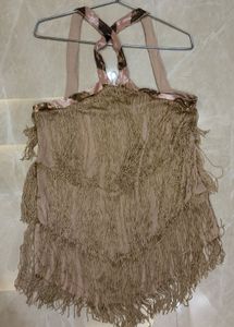 Glamorous Fringed Flapper Top