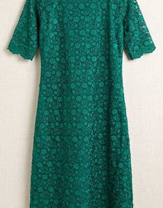 Elegant Green Lace kurtha