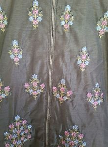 Grey Anarkali Kurta