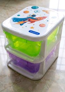 Cute 2-Tier Storage Organizer (New with packaging)