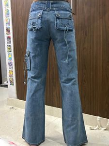 Vintage Bootcut Cargo Jeans