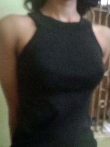 Black Crop Top