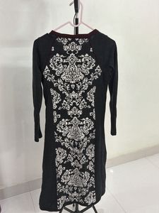 Stylish Printed Long Sleeve Dress