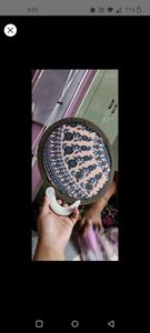 Foldable Fan+head massager