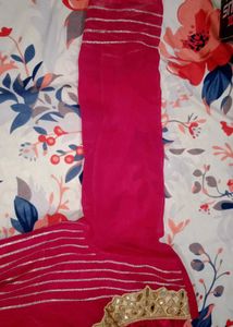 Beautiful Pink Embroidered Kurta