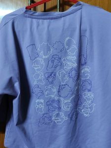 Lavender Cropped T-Shirt