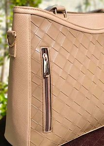 Stylish Woven Laptop Bag