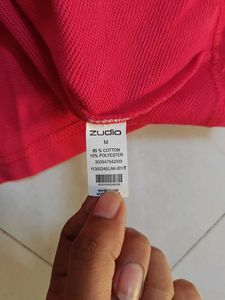 Pink "Zoom University" T-Shirt