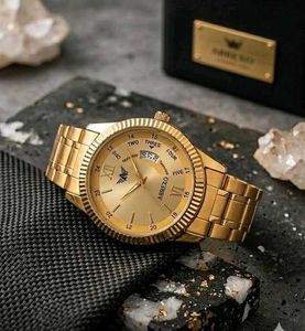 Luxurious Gold ABREXO Watch