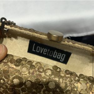 Love to Bag Brand New Box Clutch with sling