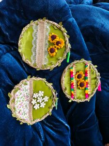 3 set of Handcrafted Decorative Wall Hangings
