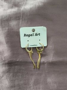 Gold Dangle Earrings