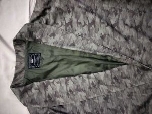 Camouflage Print Jacket