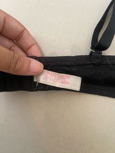 Black Lace Padded Bra