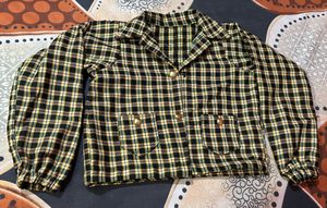 Vintage Plaid Jacket