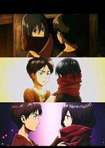 Mikasa Scarf with Bows