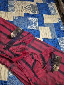 Designer Silk Saree with Blouse