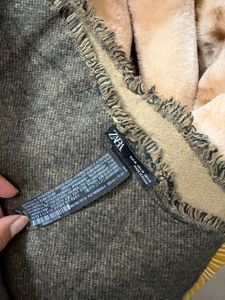Zara Cozy Colorblock Stole