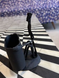 Unique Tribal Figurine Holder