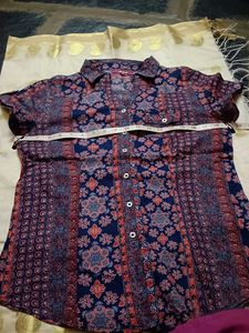 Patterned shirt for women