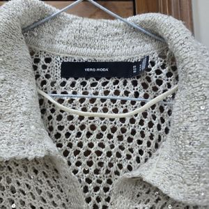 Vero Moda Sheer Knit Cardigan