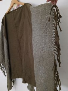 Shawl Pattern Tops For Women