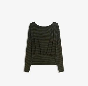 Striped Off-Shoulder Top
