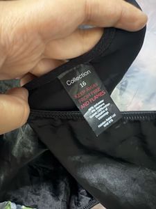 Floral Print High-Waisted Briefs