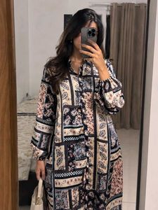 Bohemian Print Kurti cum Dress (Size M)