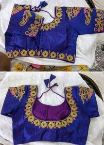 Ready Made Blouse With Embroidery