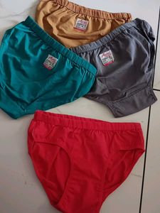 Comfortable Cotton Briefs - Pack of 4