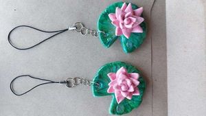 Cute Lotus Flower Charms for Phone/Bag