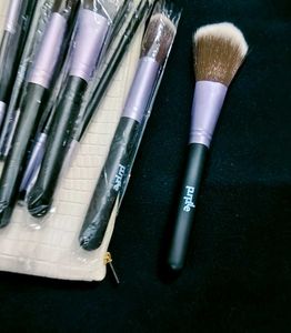 Purple Makeup Brush Set - New!