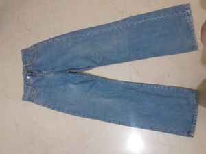 High-Waisted Wide Leg Jeans