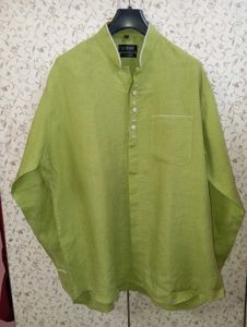 BLUE JAY  designer party linen shirt