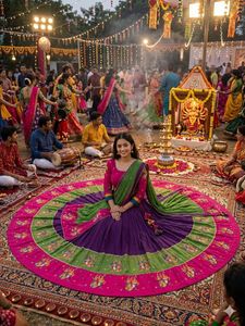 Vibrant Traditional Lehenga Choli Set