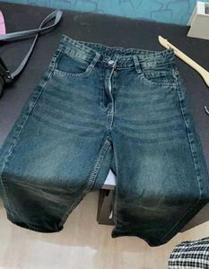Vintage Dark Wash Straight Leg Jeans