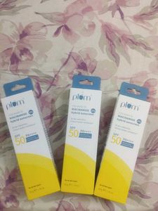 Plum Rice Water & Niacinamide Hybrid Sunscreen
