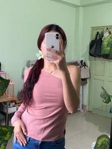 one shoulder top