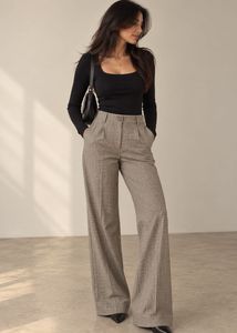 Classic Wide-Leg Trousers