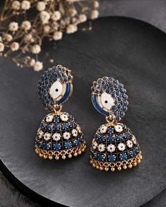 Exquisite Peacock Jhumka Earrings