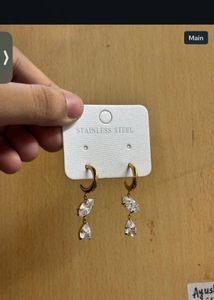 Dazzling Marquise &amp; Pear Drop Earrings