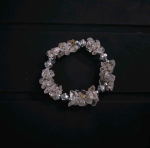 Sphatik Gemstone Crystal Bracelet